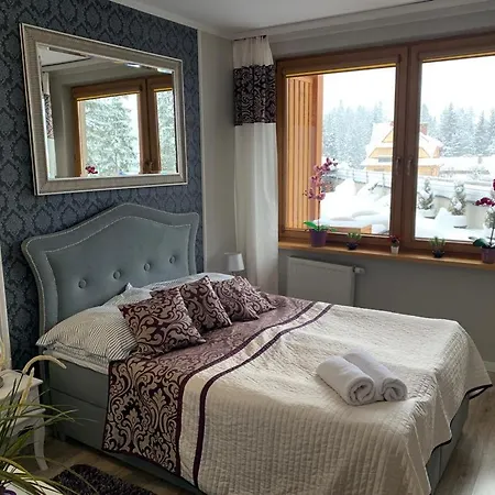 Zlote Tarasy Apartamentyzakopianskie Basen Sauna Jacuzzi Lejlighed *